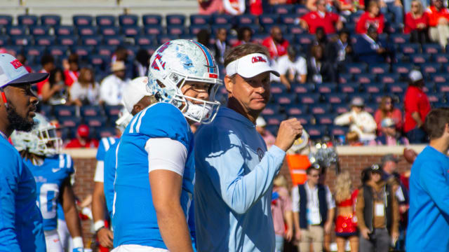 Jaxson Dart and Lane Kiffin
